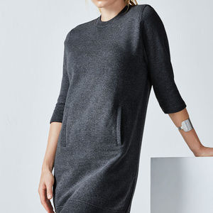 Fabletics Elena dress Kangaroo Pocket Side Zip M